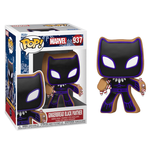 Funko Pop Marvel 937 - Gingerbread Black Panther Funko Pop Marvel 937 - Gingerbread Black Panther